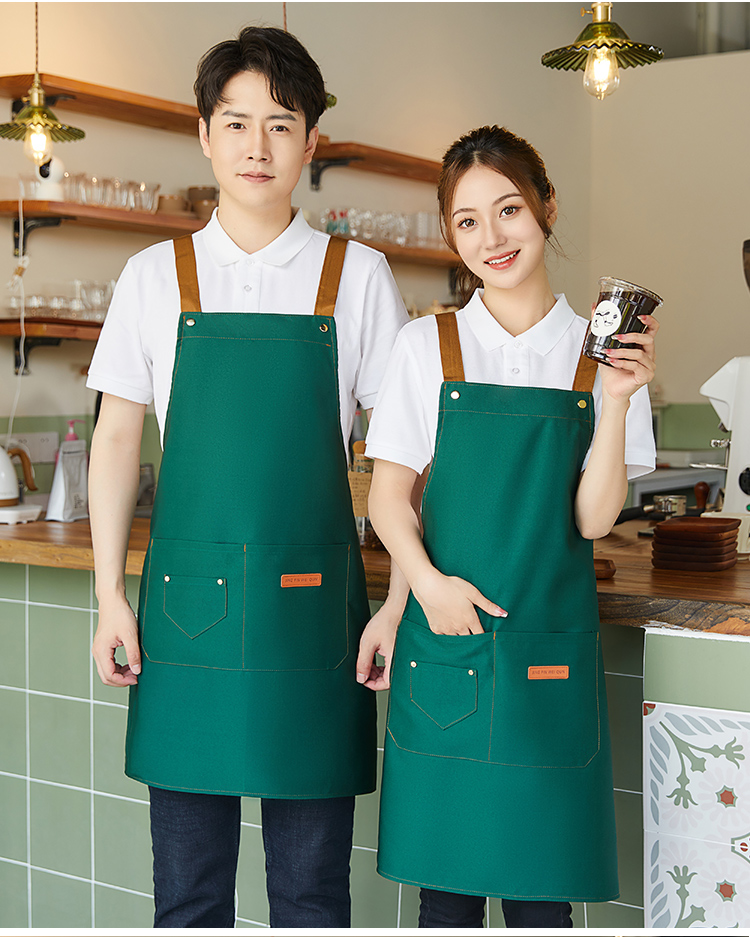 Cross strap workwear waterproof apron workwear HD1-2302