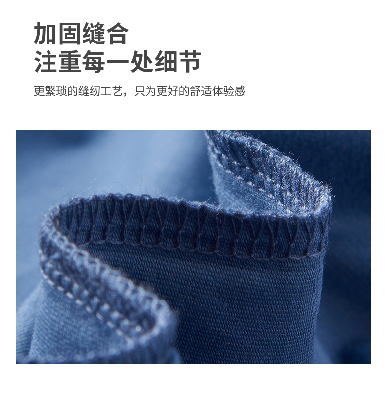 Cross straps thickened anti-wrinkle denim apron U01-A53