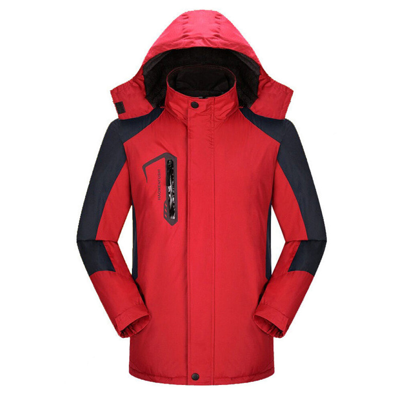 Plush hooded single-layer jacket L03-2826