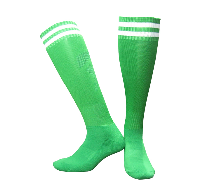 Short fiber plain weave solid color children football socks GY9-EDP503