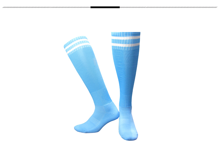 Staple fiber towel bottom thick solid color football socks children socks GY9-ETM011