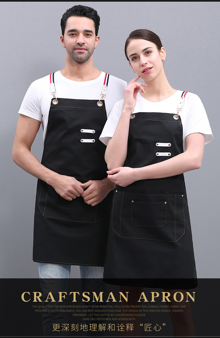 Polyester cotton ribbon pen holder neck apron N01-20C357-361