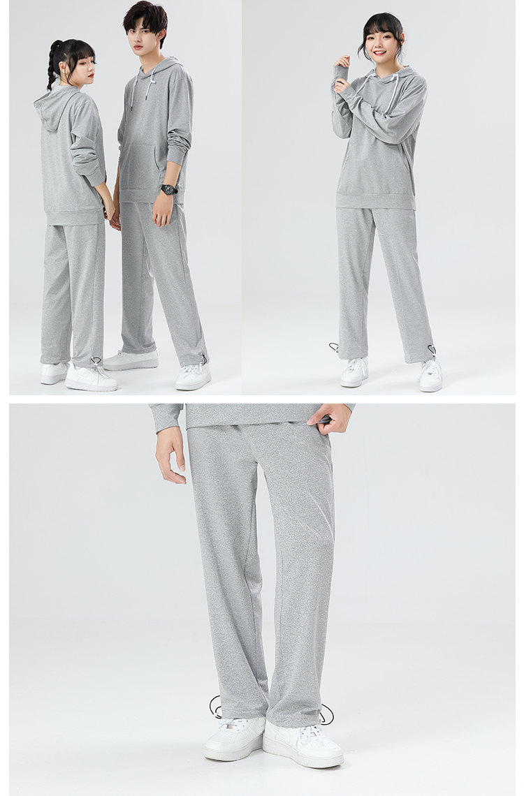 250g imitation cotton straight trousers with adjustable leg size sports pants (European size) GJ4-C820