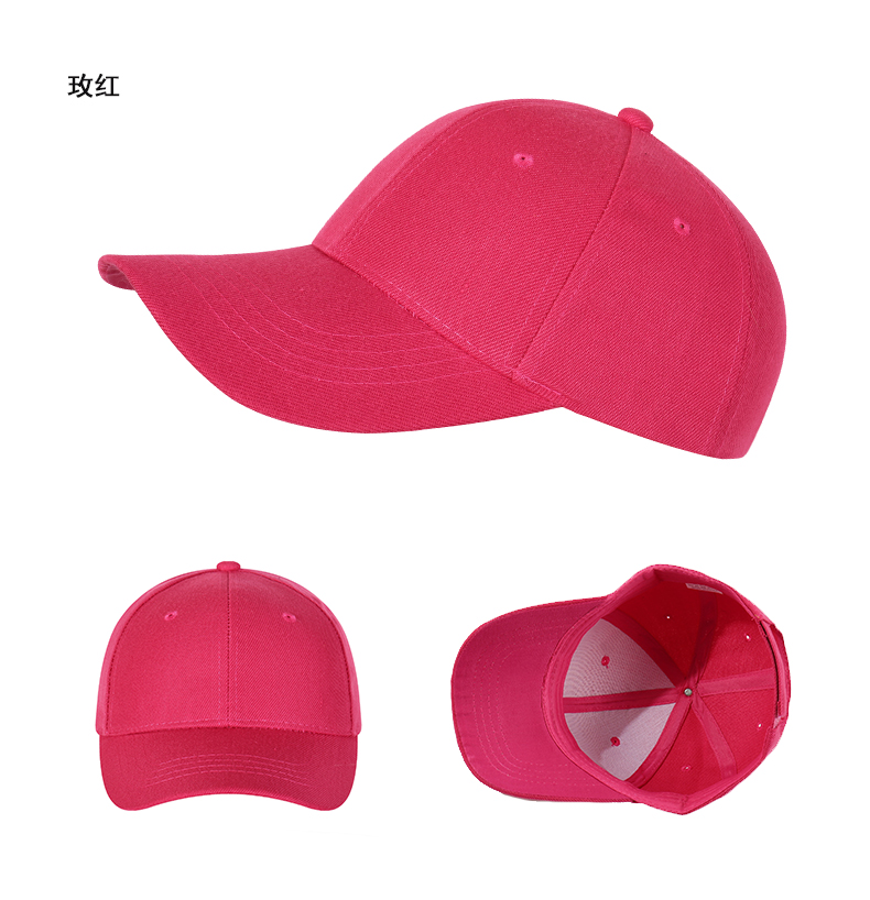 Hard top sun visor baseball cap with Velcro and six panels CF811