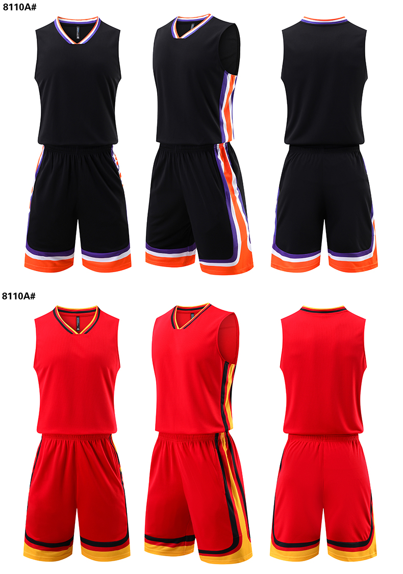 Sports breathable quick-drying basketball suit GB14-8110