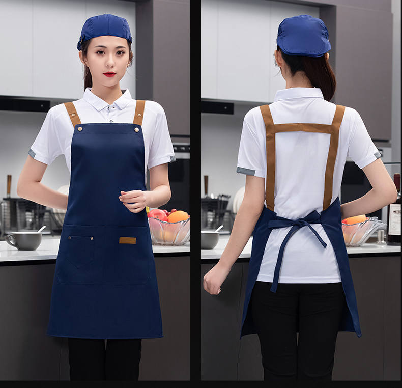 Waterproof and dirt-resistant workwear nylon suspenders two-buckle apron N01-suspenders two-buckle