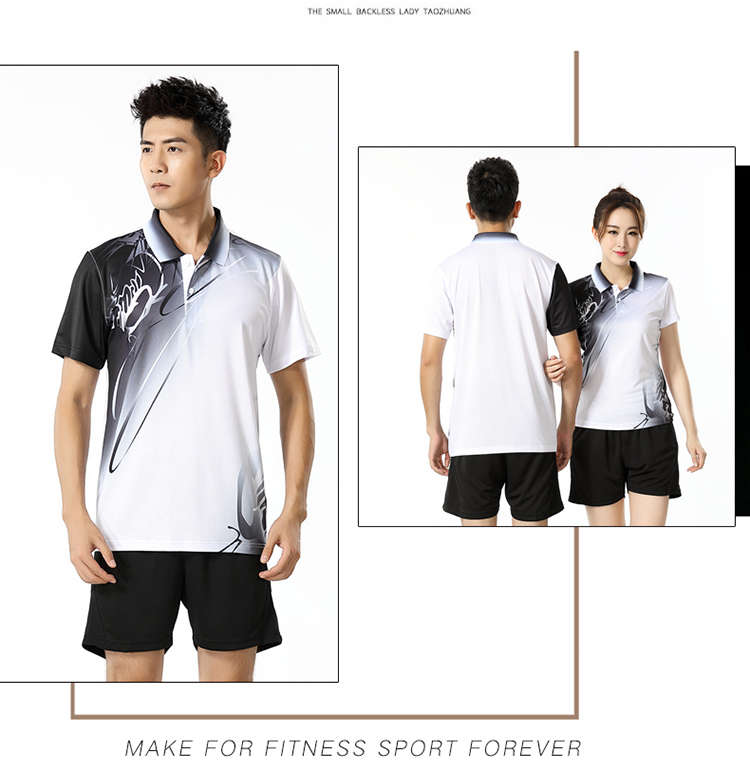 150g quick-drying lapel casual sports men GM2-8810 men short sleeve