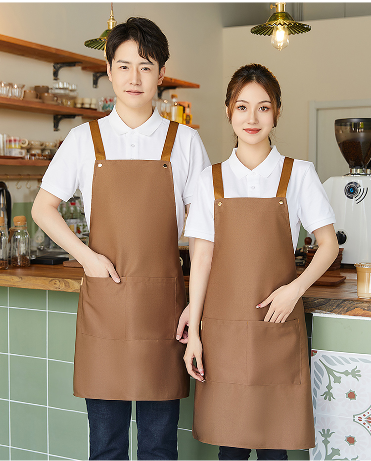 H shoulder strap workwear waterproof apron HD1-2301