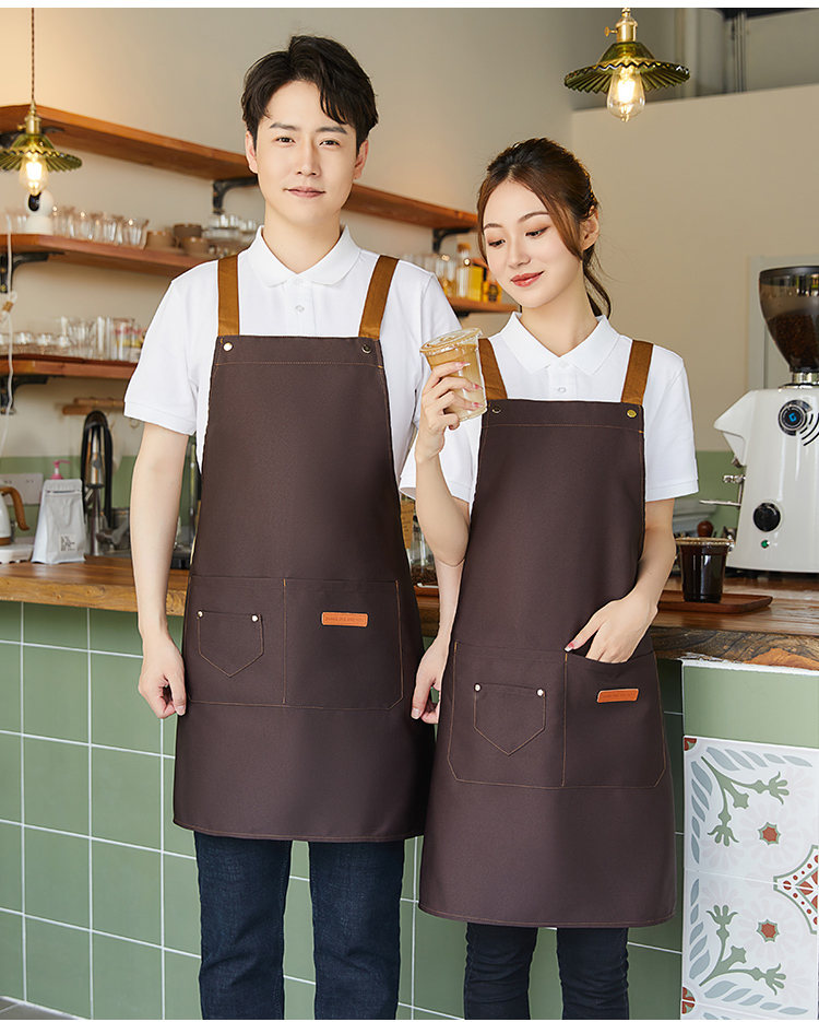 Cross strap workwear waterproof apron workwear HD1-2302