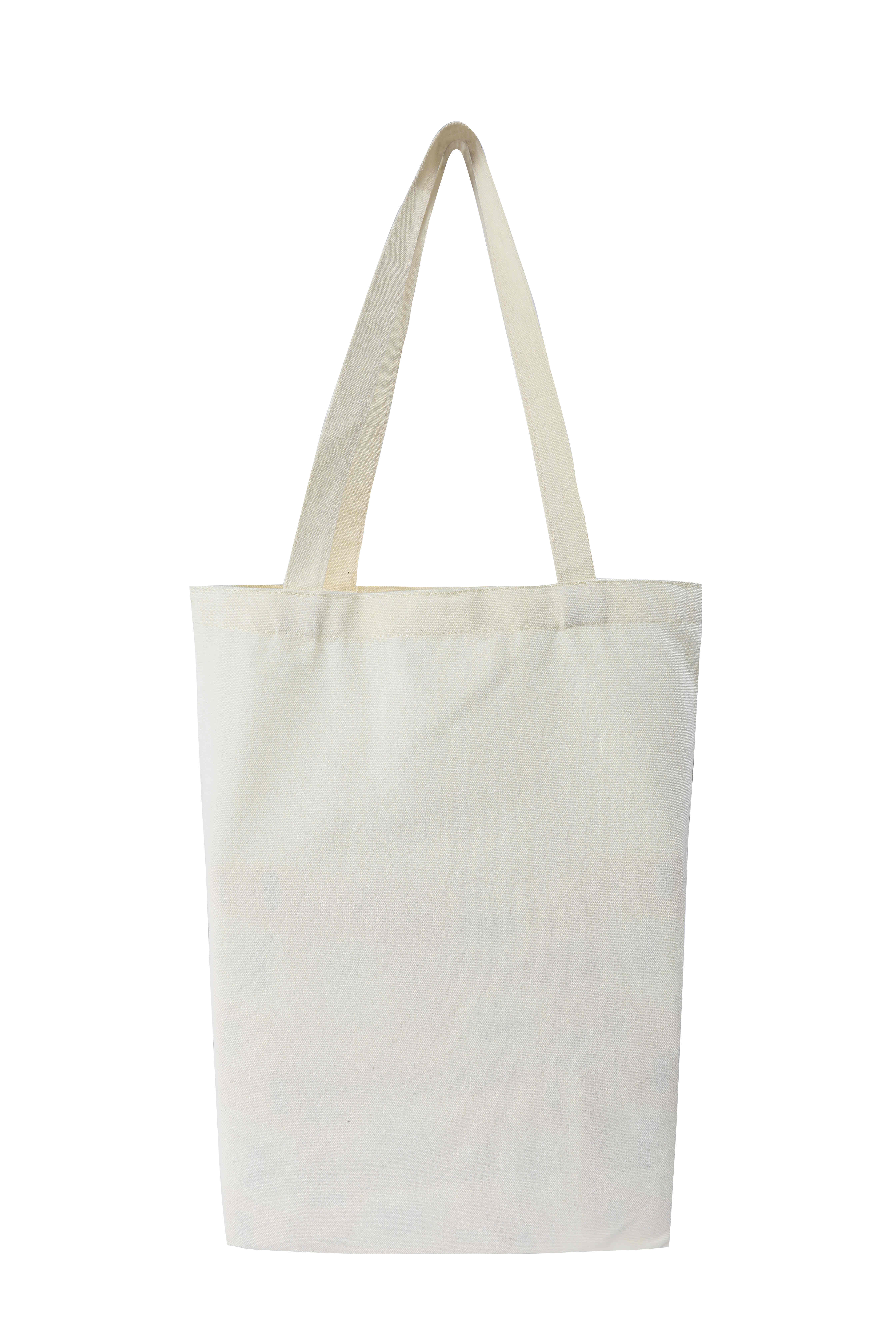 12-An polyester-cotton canvas bag with bottom and no sides GJ60-FB05