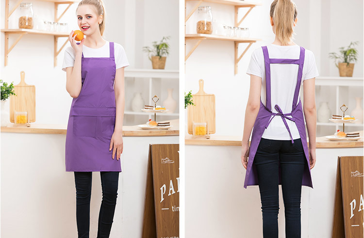 Waterproof bib shoulder apron H01-207