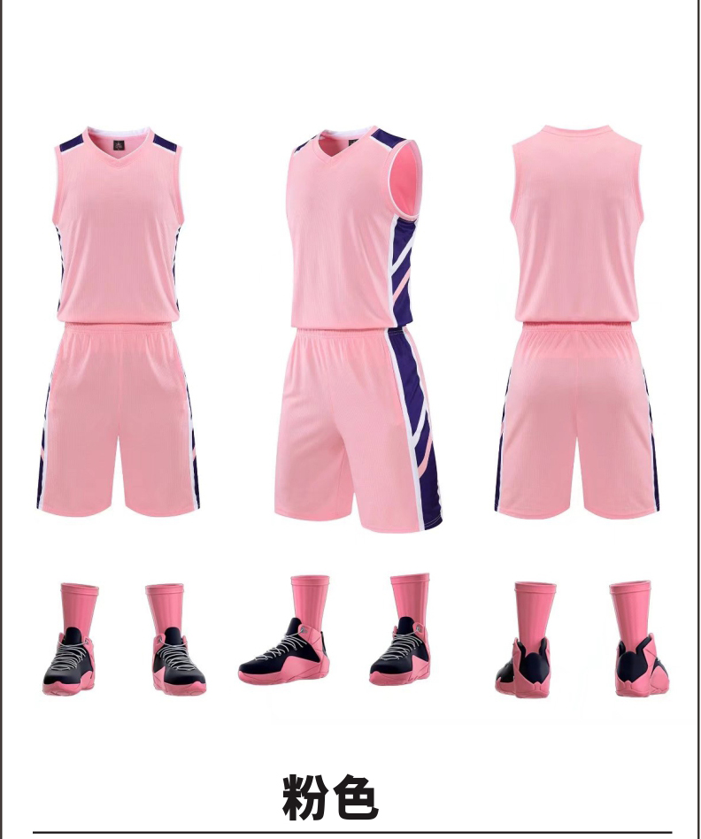 Polyester quick-drying sports basketball suit 176-L045