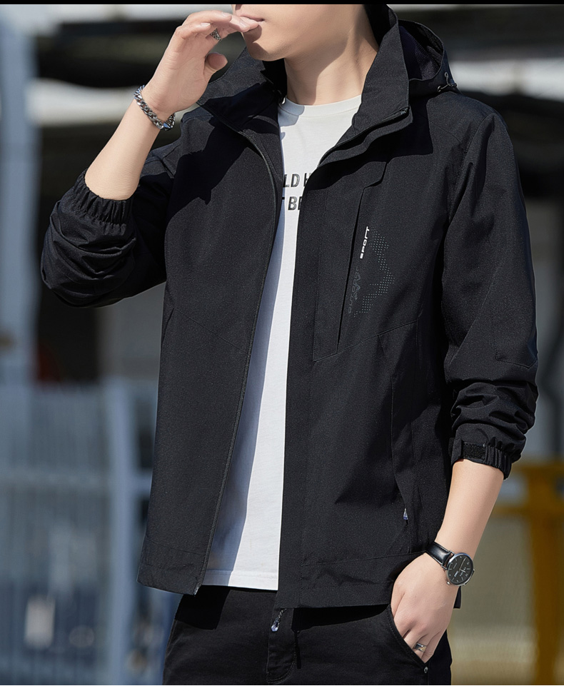 Spring and autumn men thin single-layer jacket KR-6629