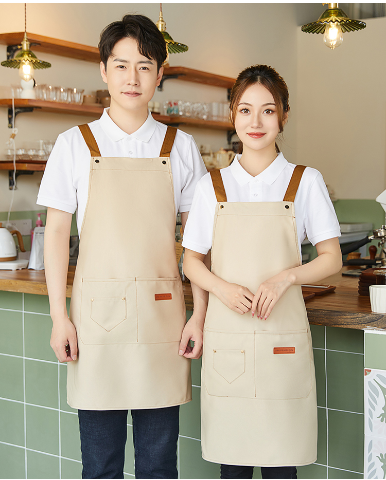 Cross strap workwear waterproof apron workwear HD1-2302