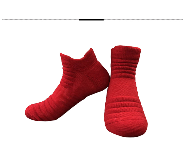 Low-top elite muscle basketball socks for adults GY9-JCB3001