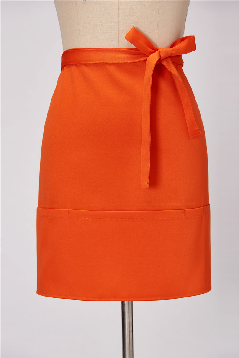 Multi-pocket half apron G17-7317