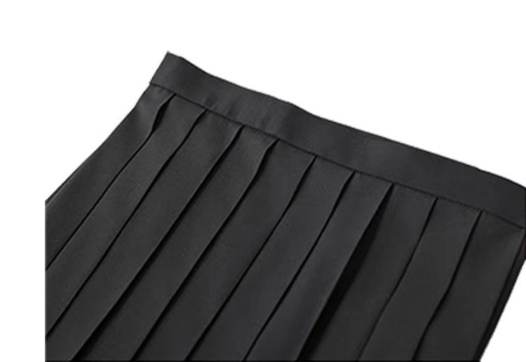 180g 40 count fine twill summer sports leisure JK series pleated skirt GJ23-M033-1