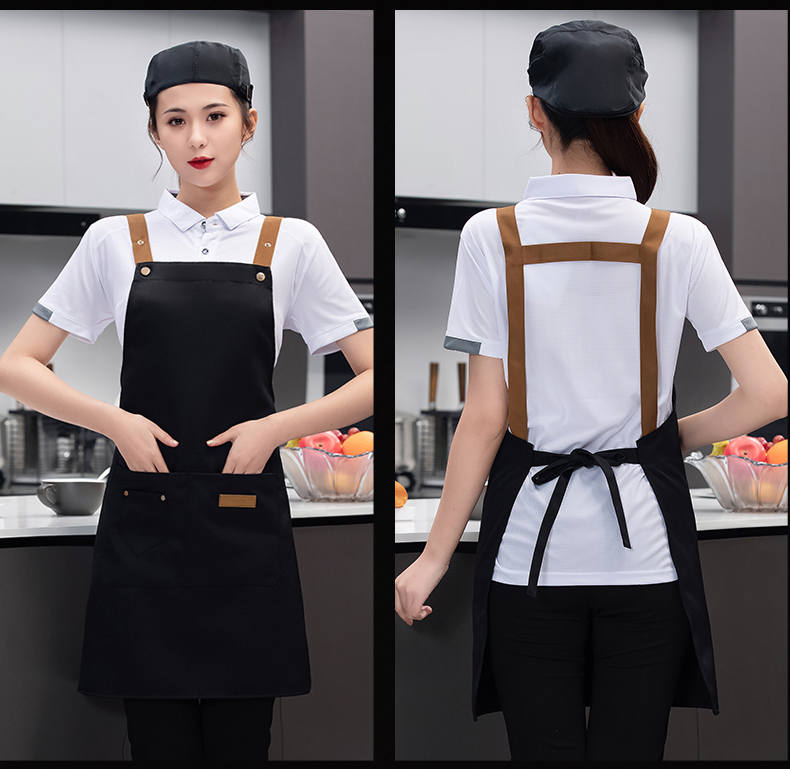 Waterproof and dirt-resistant workwear nylon suspenders two-buckle apron N01-suspenders two-buckle