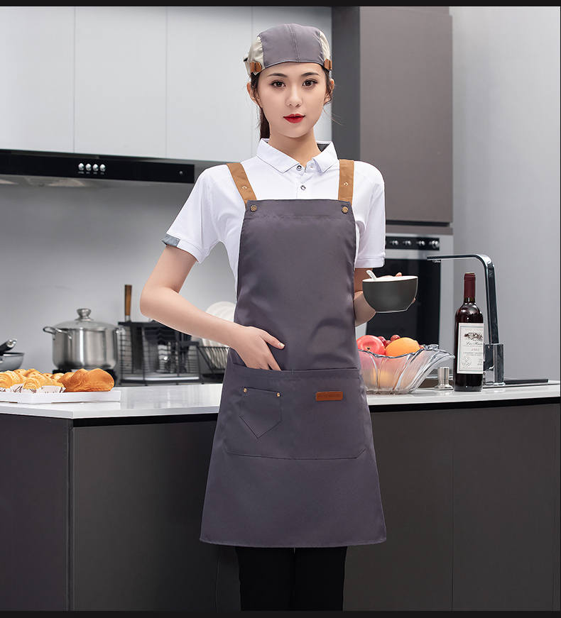 Waterproof and dirt-resistant workwear nylon suspenders two-buckle apron N01-suspenders two-buckle