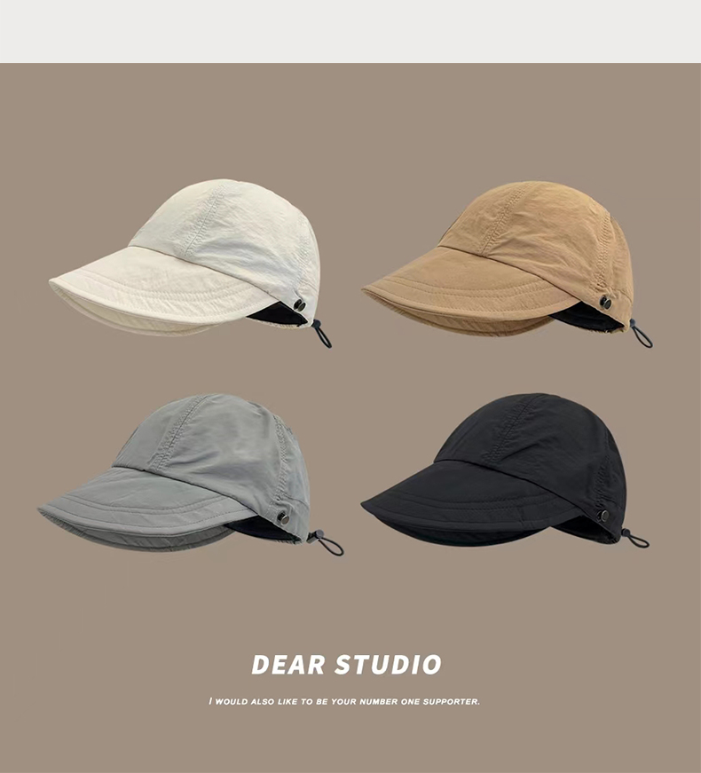 Single-layer outdoor quick-drying duckbill bucket hat GJ42-Y-012