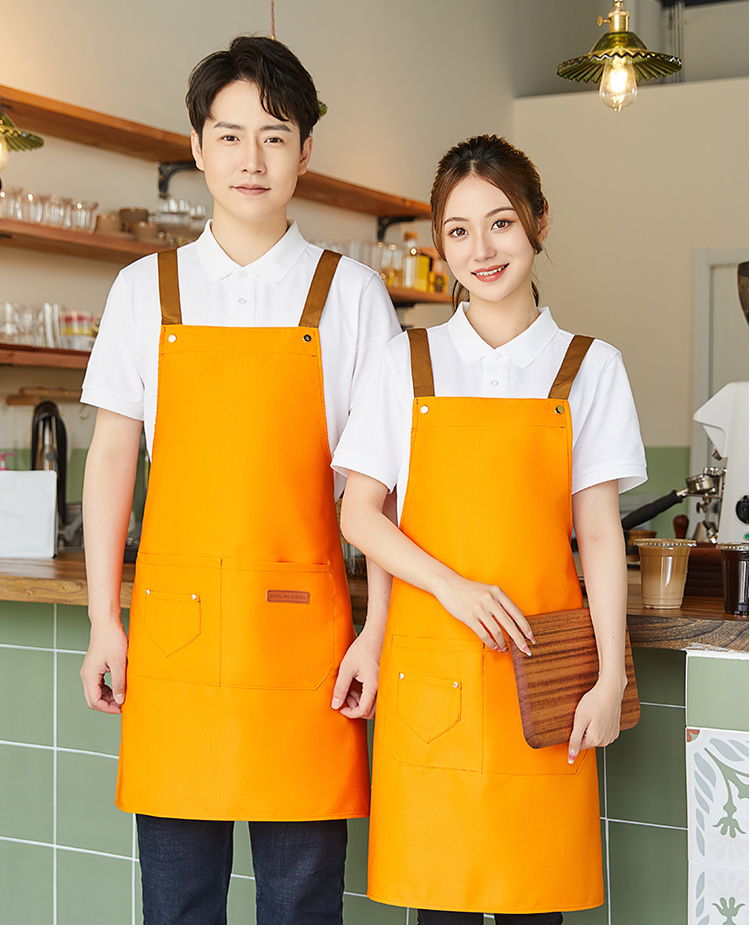 Cross strap workwear waterproof apron workwear HD1-2302