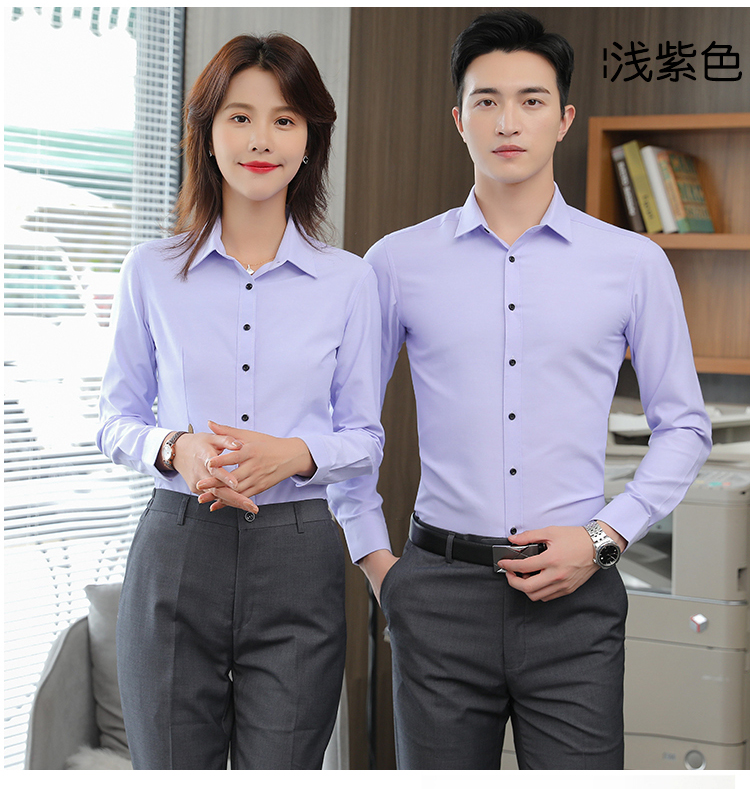 Commuter Oxford slim fit long sleeve shirt for women 111-987 long sleeve shirt for women