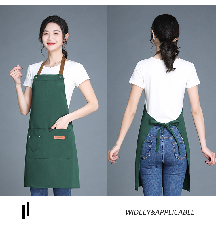 Workwear waterproof adjustable halter apron HD1-02