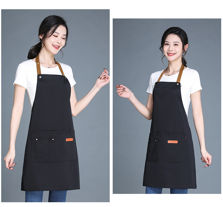 Workwear waterproof adjustable halter apron HD1-02