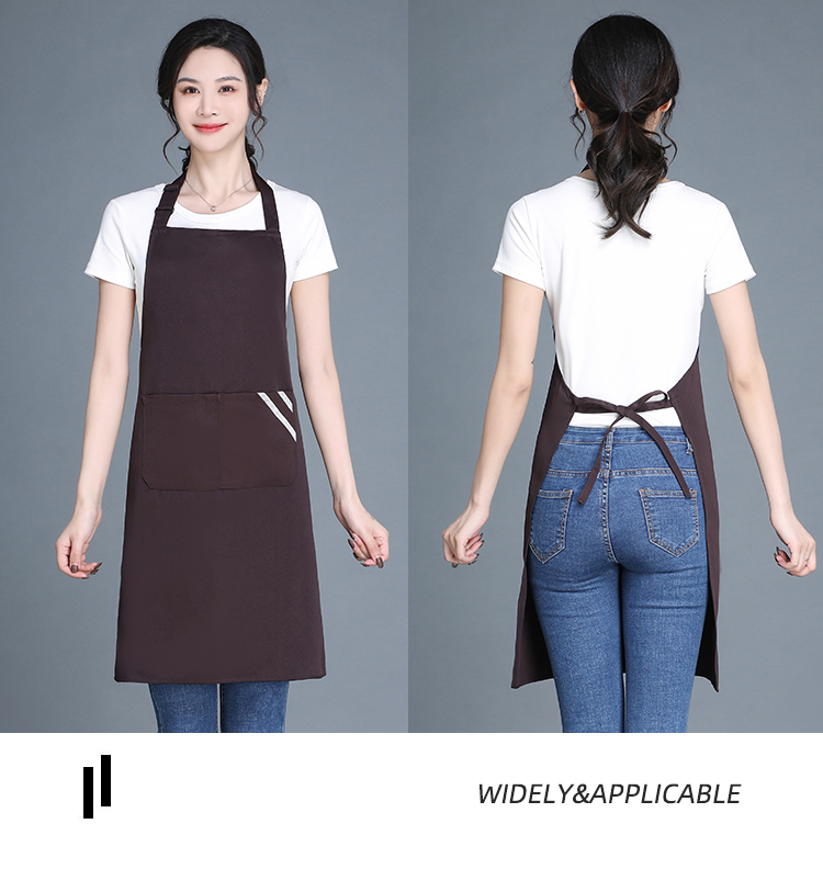 360g double-stranded workwear halter apron HD1-618