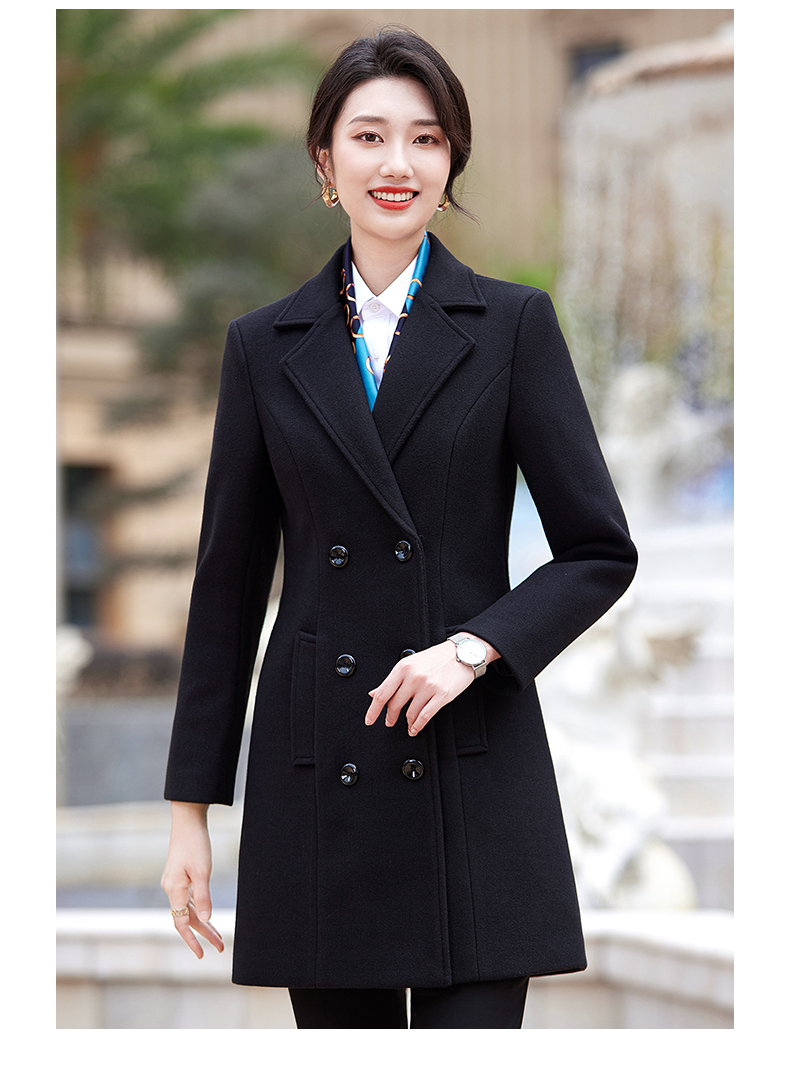 Business cold-proof warm woolen coat for women DY7-1892 for women