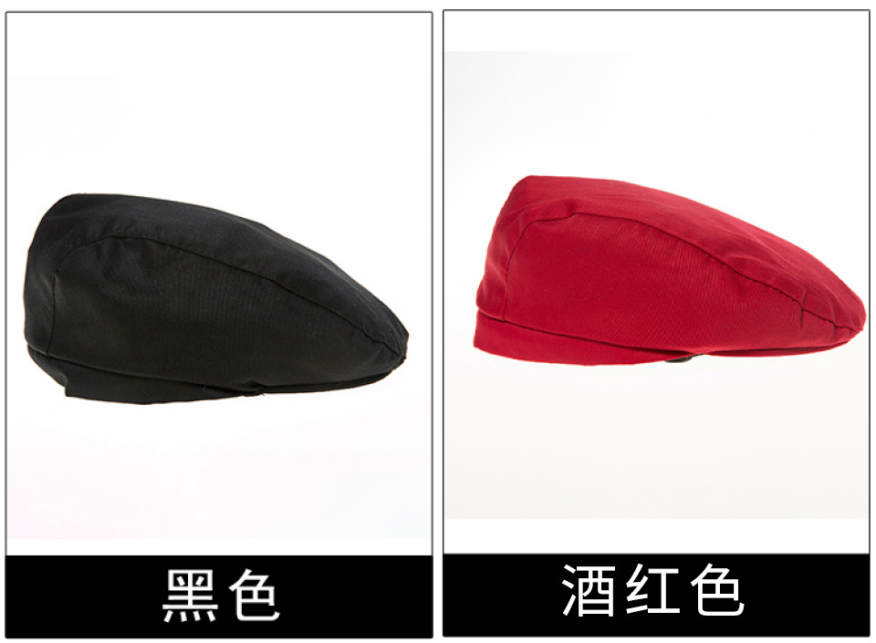 Cotton polyester breathable casual beret H15-E0105001