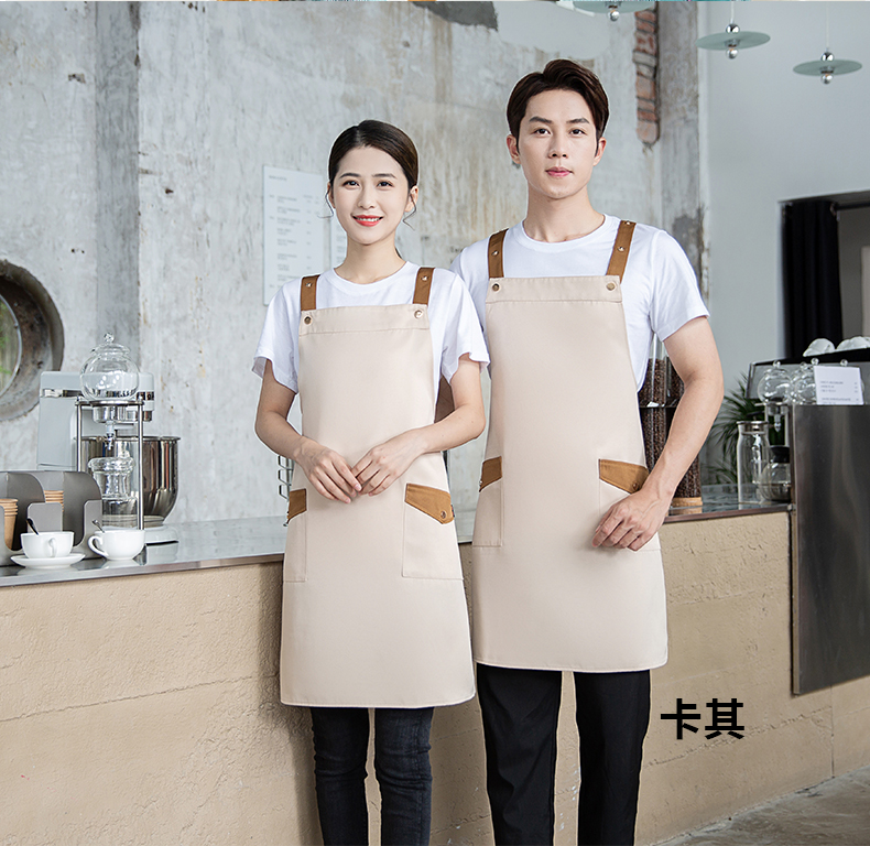 Restaurant hot pot shop kitchen waiter work shoulder apron U01-B06