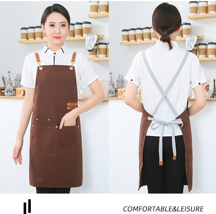 Canvas cross strap waterproof and durable shoulder apron HD1-105