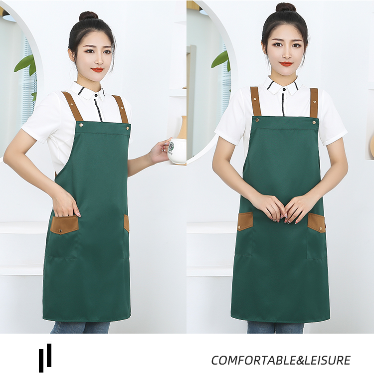 Thickened workwear adjustable H strap shoulder apron HD1-112