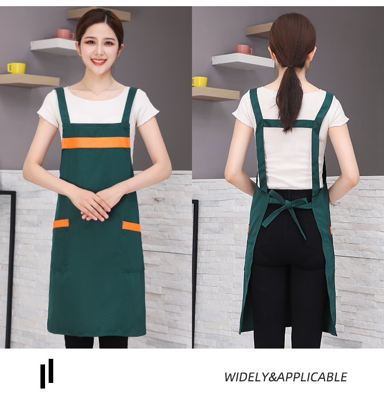 Workwear anti-fouling H-strap shoulder apron HD1-819