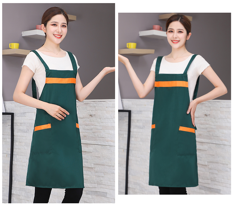 Workwear anti-fouling H-strap shoulder apron HD1-819