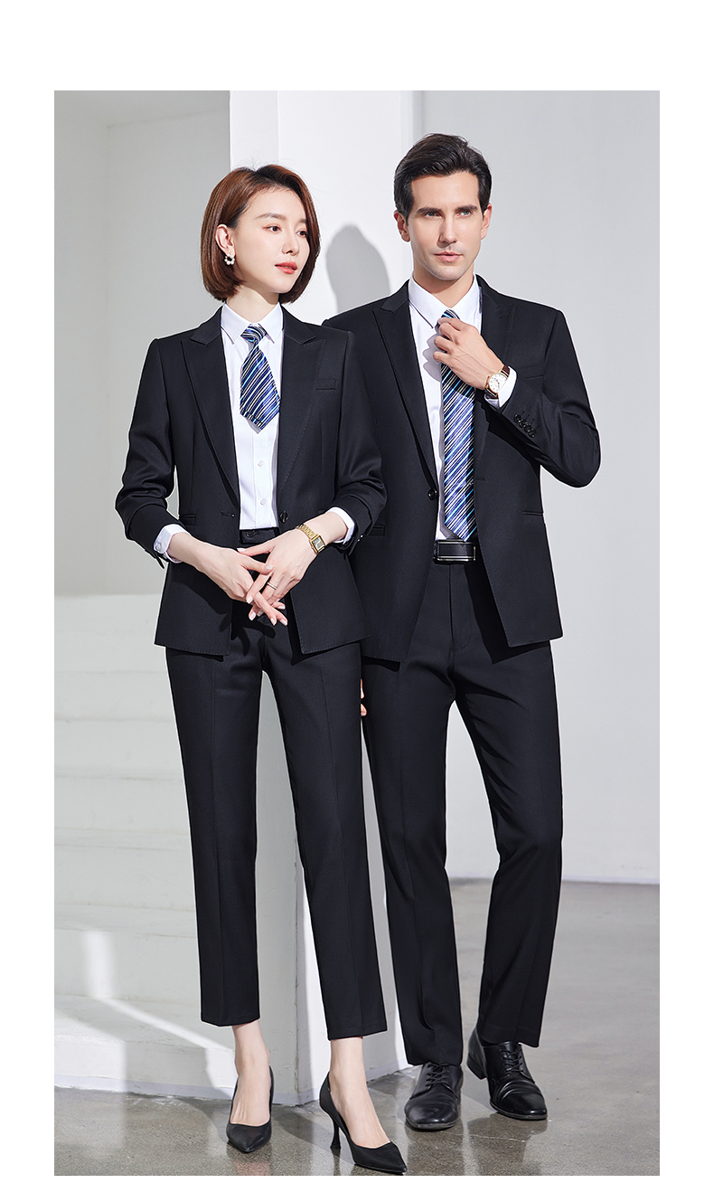 Bamboo fiber slightly elastic business women suit jacket 188-628 women suit jacket