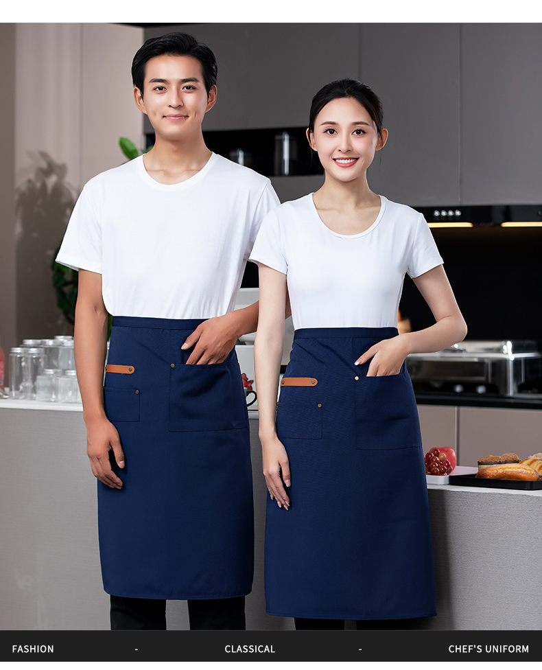 Large chef uniform work clothes tie apron H02-22801 large apron