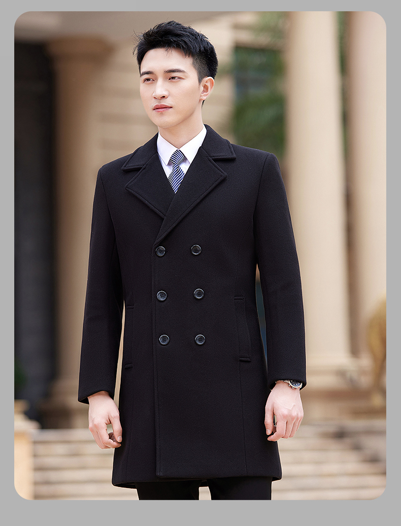 Business cold-proof warm woolen coat for men DY7-1892A for men