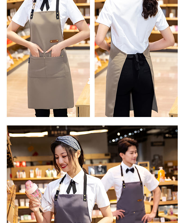 New Fashion Waterproof Canvas Apron H20-20-168 Canvas