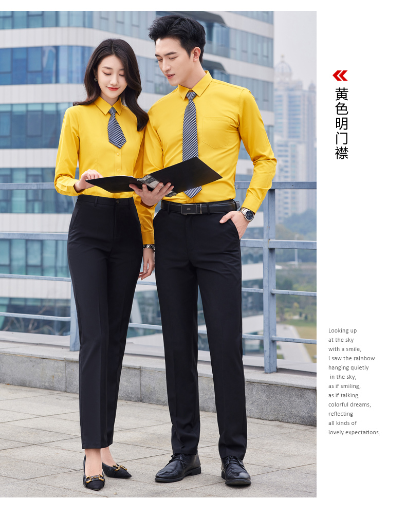 Professional commuting concealed button anti-exposure long-sleeved shirt men 171-910 long-sleeved shirt men