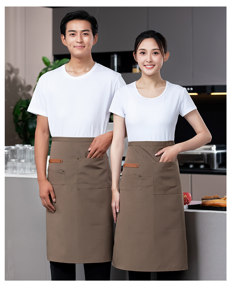 Large chef uniform work clothes tie apron H02-22801 large apron