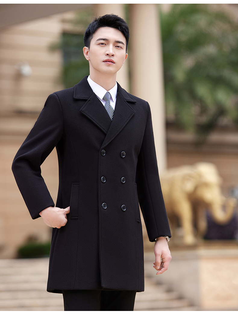 Business cold-proof warm woolen coat for men DY7-1892A for men