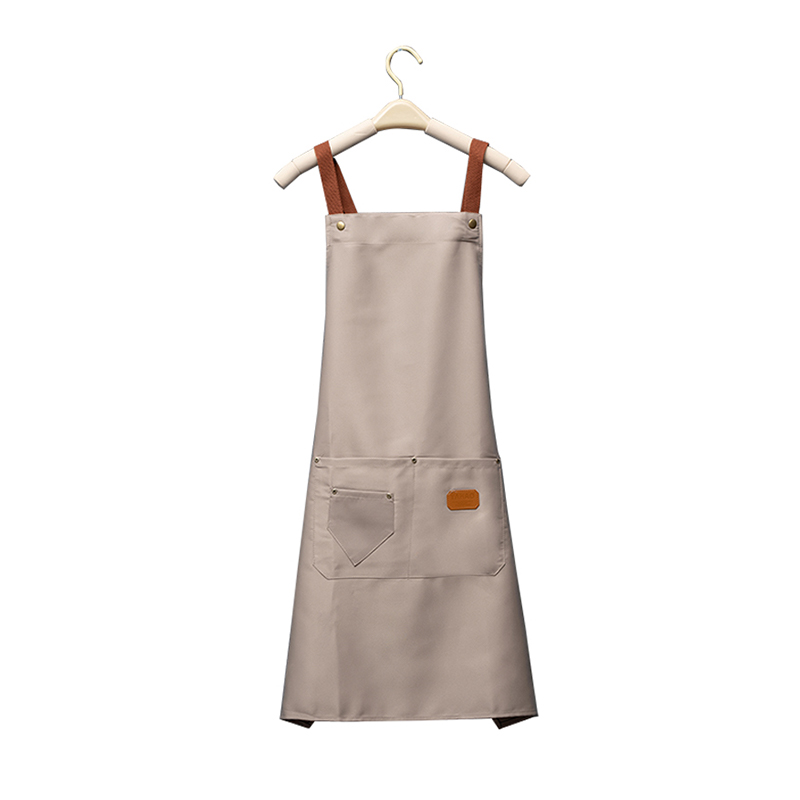 Two-button webbing waterproof canvas workwear apron H20-A21-1928