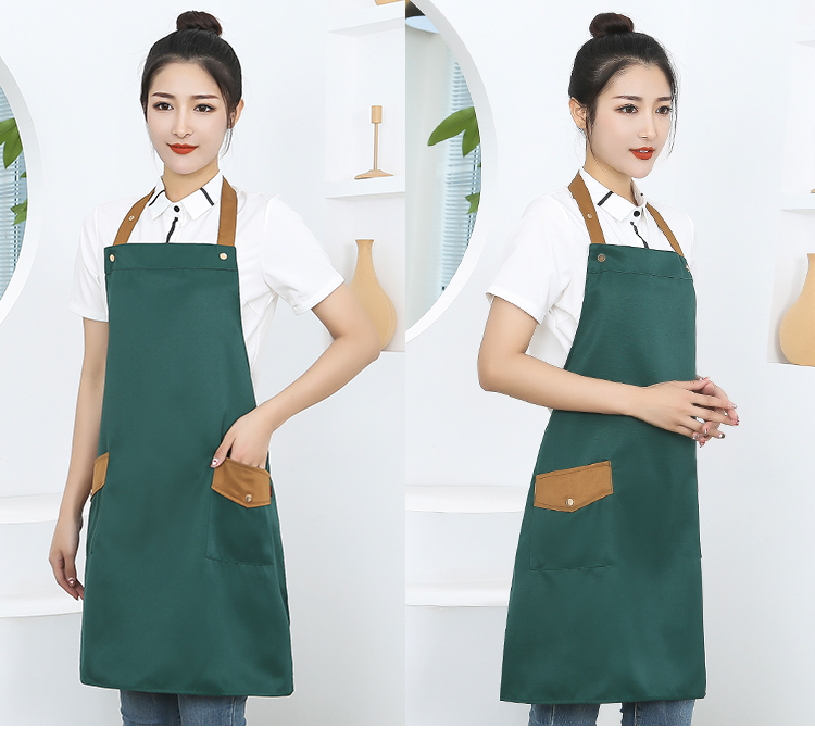 Thickened workwear adjustable H strap shoulder apron HD1-112