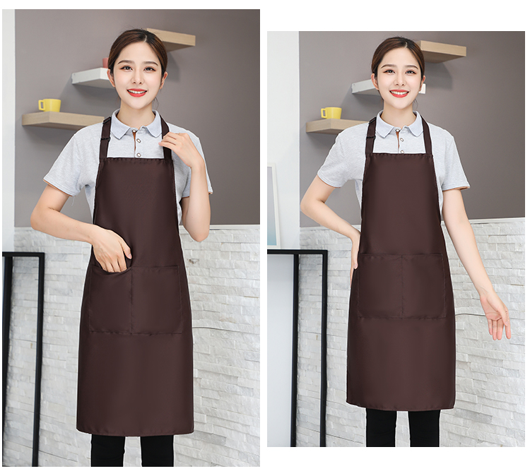 Adjustable halter apron HD1-178