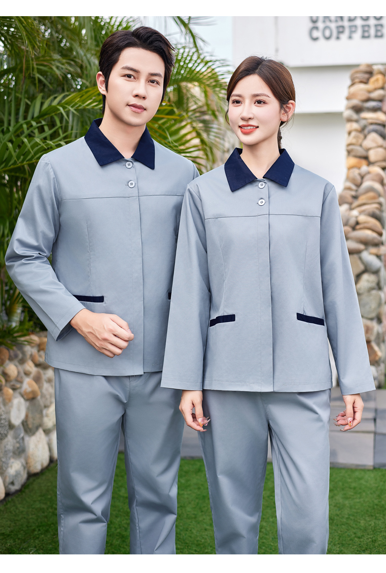 Cotton hotel cleaning work clothes suit H31-BJ09