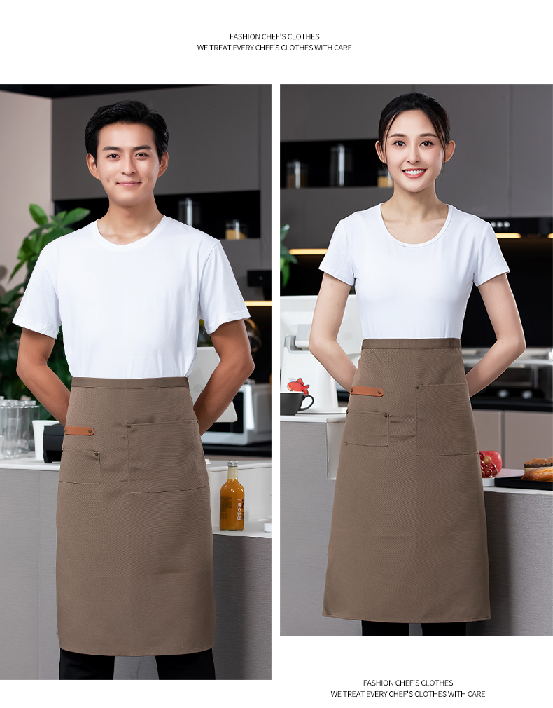 Large chef uniform work clothes tie apron H02-22801 large apron