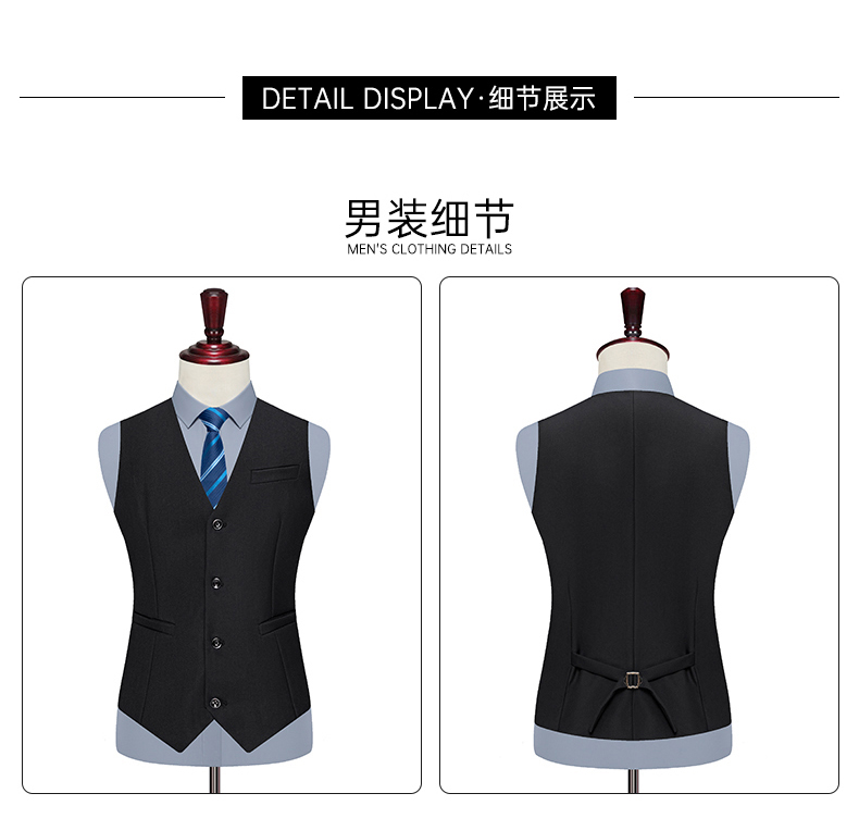 380g casual business suit vest for women 129-611 vest for women