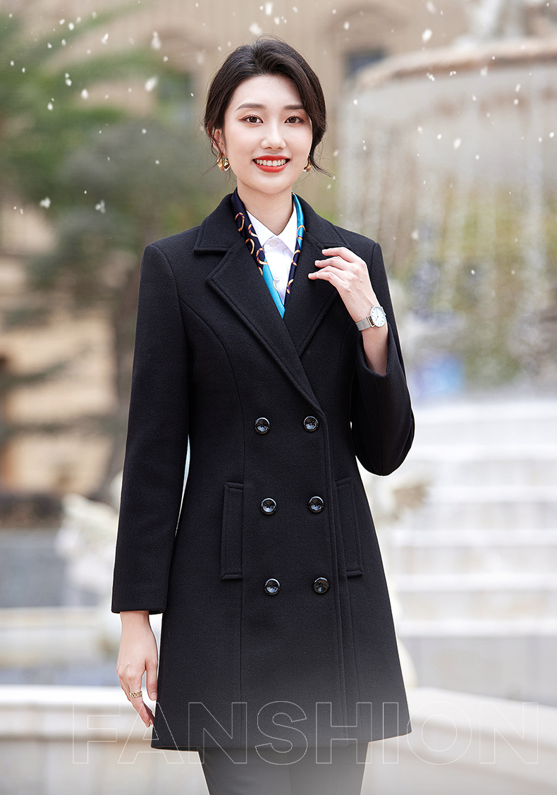 Business cold-proof warm woolen coat for women DY7-1892 for women